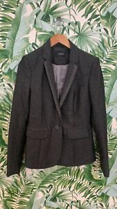 Next grey suit blazer (8L) and skirt (8R)