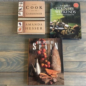 Mixed Lot of 3 International Cookbooks Recipes from Spain France Hardcover (ST) - Imagen 1 de 8