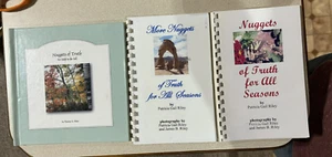 Patricia Gail Riley Hutchinson MN Nuggets of Truth for all Seasons Three Books - Imagen 1 de 1