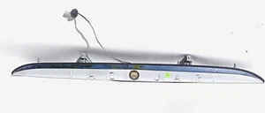XR82106 GENUINE Jaguar S-Type License Plate Light Chrome Molding OEM 2000-04 - Imagen 1 de 9