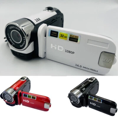 1080P HD Camcorder Digital Video Camera 16X Zoom DV AV Night Vision TFT LCD 24MP - Image 1 of 4
