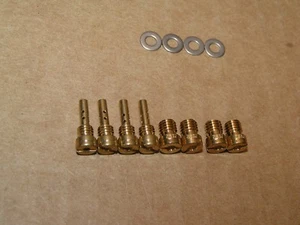 86-87 Kawasaki ZL600 ZL 600 ELIMINADOR Etapa 1 CARBURADOR KEIHIN Jet Kit 35 92 - Imagen 1 de 1
