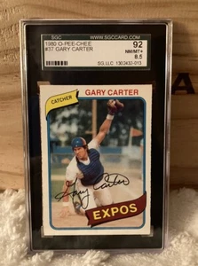 GARY CARTER 1980 O-Pee-Chee #37 SGC 8.5 HOF - Picture 1 of 2