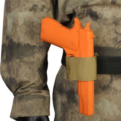 Tactical Holster Waist Belt Gun Holster Concealed Carry Hook Loop Pistol Holder - Image 1 of 4