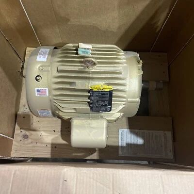 Baldor Super E Electric Motor EM3774T 10HP 3PH 230/460 215T 60HZ E8A  NEW - Image 1 of 3