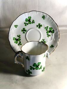 Hammersley Lucky Shamrock Cup And Saucer