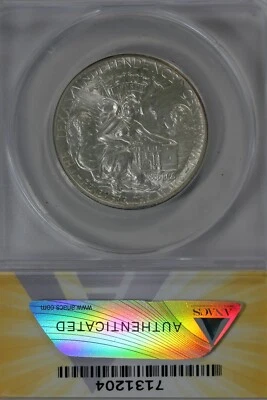 1938-D   .50   ANACS   MS 65   TEXAS   Classic Silver Commemorative   - Image 1 of 2