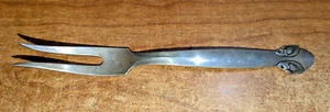 Georg Jensen Bittersweet Sterling Silver Meat Fork 2.3 troy - Picture 1 of 7