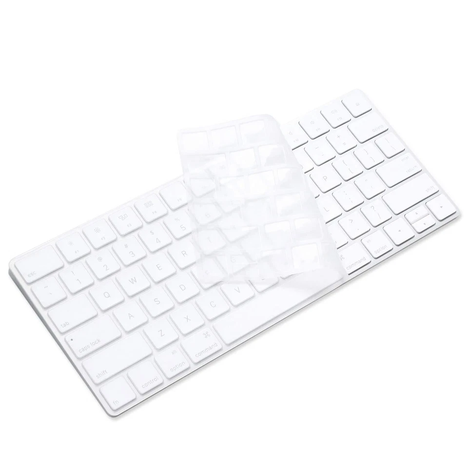 Proelife Ultra Thin Silicone Keyboard Protector Cover Skin for Apple iMac Magic
