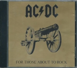 AC/DC "FOR THOSE ABOUT TO ROCK" 1989 OZ CD ALBUM RE LIKE NEW - Picture 1 of 3