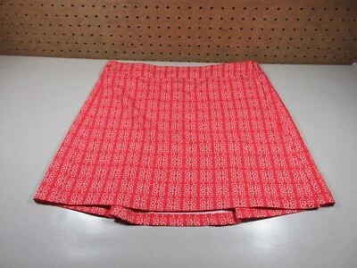 RipSkirt Mujer Rojo y Blanco Envoltura Geométrica Cubierta Hawaiana Falda de Natación M Usada en Excelente Condición Foto 1 de 4