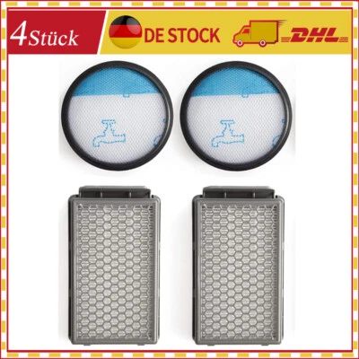 2+2 Filter Set für Rowenta RO3786EA RO3731EA Compact Power Cyclonic Staubsauger