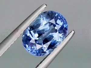 Hermosa piedra preciosa natural suelta ovalada de zafiro azul de Ceilán 9x7 mm 2,66 quilates SriLanka - Imagen 1 de 12