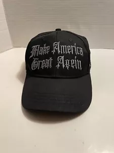 Cappello Elon Musk MAGA Edition Black Gothic Make America Great Again Donald Trump - Foto 1 di 5