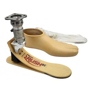 Rush 81 Prosthetic Foot Sz 29 Category 4 - w/ 12 29 Foot Shell - Picture 1 of 15