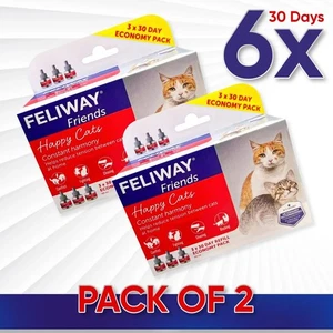 Feliway Friends 30 Day Refill x6 Value Pack | 48ml Friends Refill 6 (2X) - Picture 1 of 6
