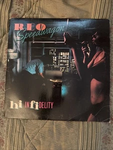 Reo Speedwagon Hi Infidelity Record Vinyl LP - Imagen 1 de 7