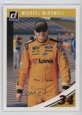 2019 Panini Donruss NASCAR Michael McDowell #45 - Image 1 of 2