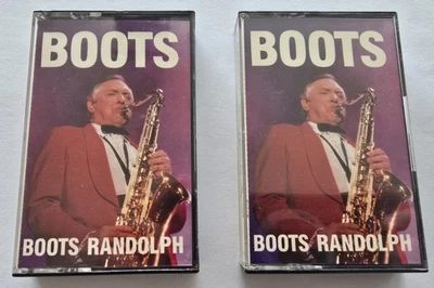 Boots Randolph Cassette Lot of 2 – Vol. 1 & Vol. 2 Clyde Records 1990 Jazz Sax Foto 1 de 4