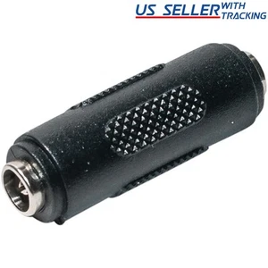 50pcs DC Coupler Female F/F 5.5mm x 2.1mm Barrel Jack Power Connector Plug - Imagen 1 de 2