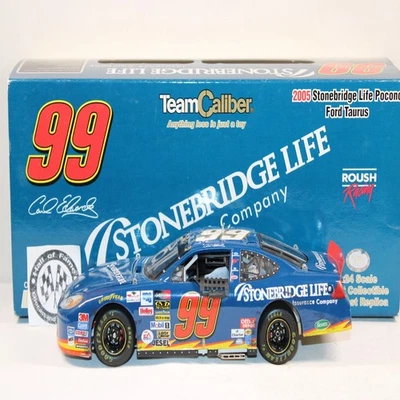 CARL EDWARDS 2005 TC PERSONALIZADO #99 POCONO RACE WIN STONEBRIDGE LIFE FORD MEGA RARO Foto 1 de 4