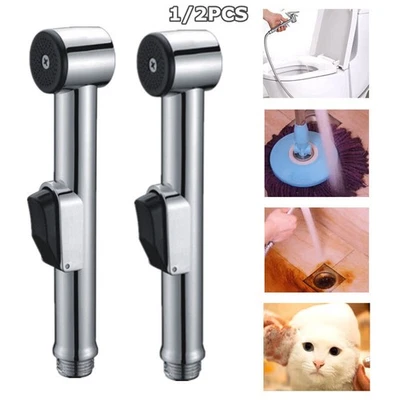 1/2X WC Dusch Bidet Duschkopf Handbrause Brause Intimdusche Hygienedusche Dusche - Bild 1 von 4