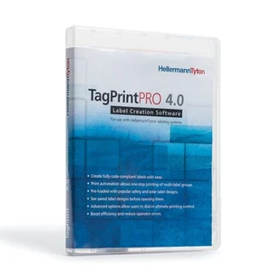 556-00035 TagPrint Pro 3.0, Label Printing Software, Single User License, 1/EA - Picture 1 of 2