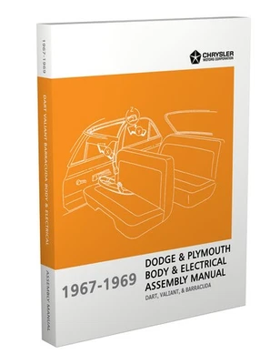 1967-1968-1969 Dodge Dart Body and Electrical Assembly Manual Factory - Image 1 of 4