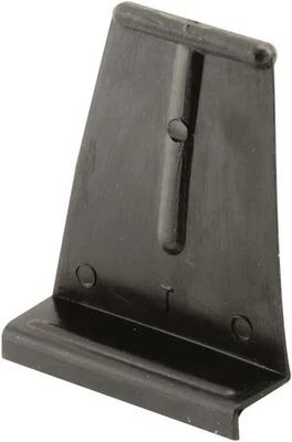 Pacote com 6 abas de puxar canal de spline, peças de reposição pretas para telas - Imagem 1 de 4