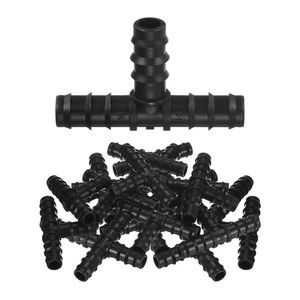 Confezione 25 Raccordi Spinati Irrigazione a Goccia per Connettori Tubi T 3/8 Pollici Parte - Foto 1 di 8