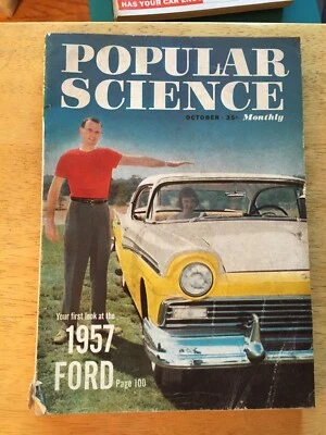 Popular Science Magazine - October 1956 - Image 1 of 4