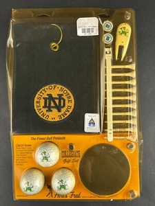 Vintage Here's Fred University of Notre Dame Golf Collegiate Gift Set Incomplete - Picture 1 of 14