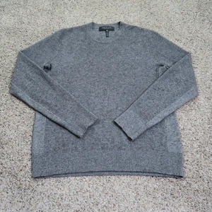 Rag & Bone Sweater Mens Medium Wool Cashmere Blend Crew Neck Pullover Preppy - Picture 1 of 8