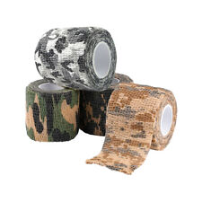 Waterproof Bandage Camo Tape Wrap Camouflage Hunting Stealth Self-adhesive