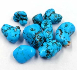2500 Karat blau natürlich türkis Tumble USA loser Edelstein Lot - Bild 1 von 5