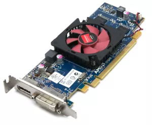 AMD ATI Radeon HD 6450 1GB PCIe DVI DPort LP SFF Pro Video Card ATI-102-C26405 - Picture 1 of 9