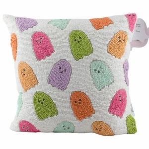 Almohada con cuentas Goblin & Ghoul Ghost decoración de Halloween - Imagen 1 de 2