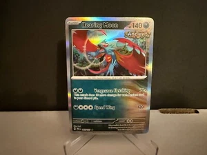 2025 Pokemon TCG Roaring Moon 065 Prismatic Evolutions Holo Rare Card NM+ - Picture 1 of 1