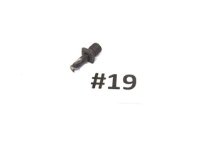 USA Made Stubby #19 (.1660) Cobalt Threaded Drill Bit 1/4-28 - Picture 1 of 2