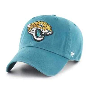 2024 Jacksonville Jaguars '47 Clean up Adjustbale Strapback Dad Cap - Picture 1 of 2