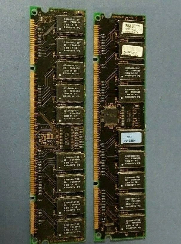 SGI 128MB Kit (2 X 64MB) DIMM Memory for SGI OCTANE 9940084 - Image 1 of 1