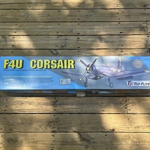 Top Flite F4U Corsair .60 Size Sport-Scale RC Aircraft Kit Gold Ed., Unassembled - Picture 1 of 14