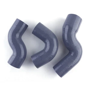 Fit LANDROVER DISCOVERY 2 TD5 Silicone Turbo Intercooler Pipe Hose Kits Gray - Imagen 1 de 11