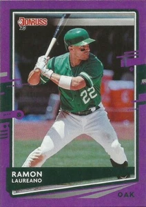 2020 Donruss Ramon Laureano Purple Holo Parallel #179 - Picture 1 of 1