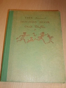 ENID BLYTON SECOND HOLIDAY 1940's ERA VINTAGE HARDBACK BOOK - Picture 1 of 2