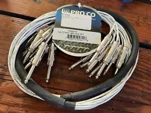 ProCo MT8QQS Cable - 8-channel Multitrack 5ft- New Old Stock - Picture 1 of 3