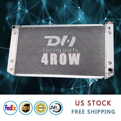 CC1696 4 FILAS RADIADOR ALUMINIO PARA 1988-2000 Chevy/GMC C/K2500 Suburban 7.4L V8 Foto 1 de 4