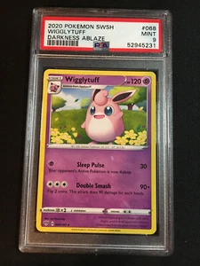 2020 Pokemon TCG Card Sword Ablaze SWSH - Wigglytuff - Rare PSA 9 Mint POP 1!! - Picture 1 of 10