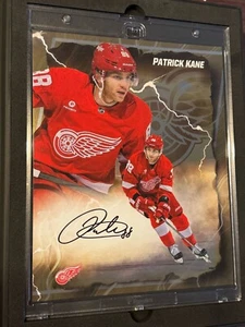 2025 Fanatics Emanate collectible Under Wraps 8 X 10 Gold Patrick Kane /50 - Picture 1 of 2