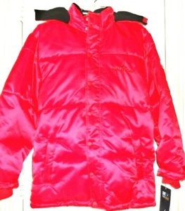 Nautica Niño Sudadera con Capucha Abrigo Chaqueta Talla XL 18 20 Y Rojo Puffer Negro Forrado de Vellón Nuevo - Imagen 1 de 10
